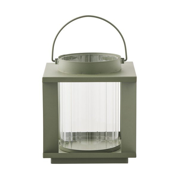 Fém-üveg lámpás (magasság 20,5 cm) Lohals – House Nordic-image-4