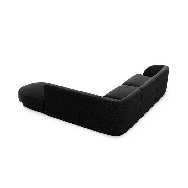 Antracitszürke sarokkanapé Miley – Micadoni Home-image-4