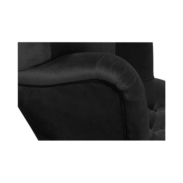 Brandon Suede fekete fotel - Max Winzer-image-2