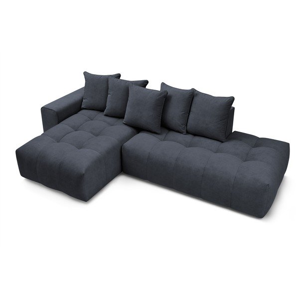 Sötétkék sarokkanapé (bal oldali) Mont-Blanc – Bobochic Paris-image-4