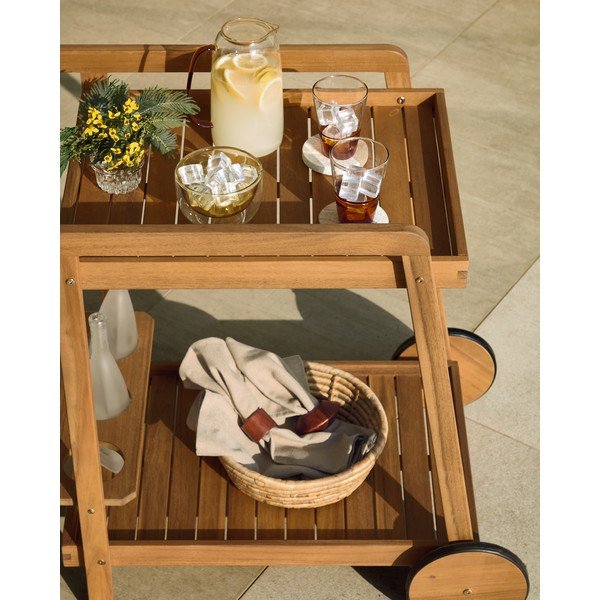 Akácfa zsúrkocsi 55x73 cm Felisa – Kave Home-image-3