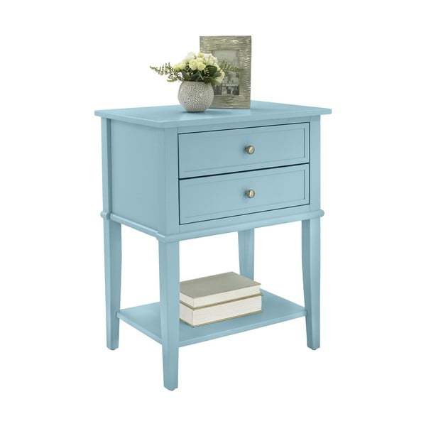 Világoskék éjjeliszekrény Franklin – Støraa-image-2