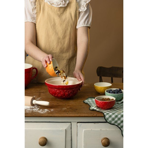 Piros kőedény tál ø 21 cm Fruits Strawberry – Mason Cash-image-4