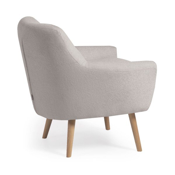 Szürke fotel Candela - Kave Home-image-4