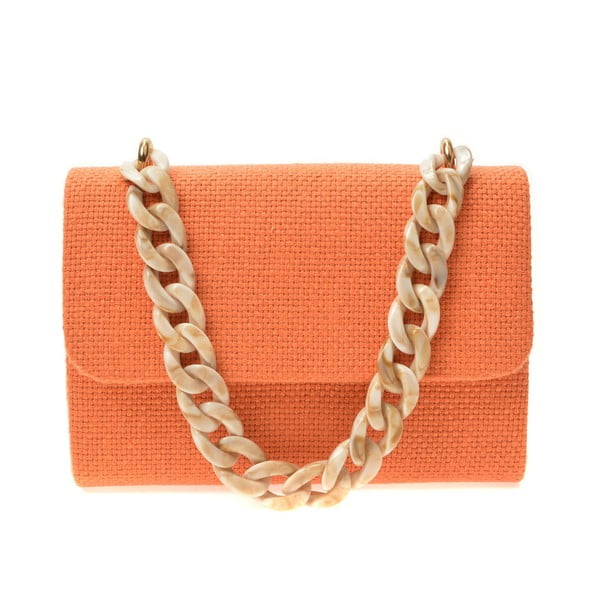 Forli narancssárga női kézitáska - Mangotti Bags