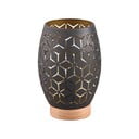 Fekete asztali lámpa (magasság 21 cm) Bidar – Reality