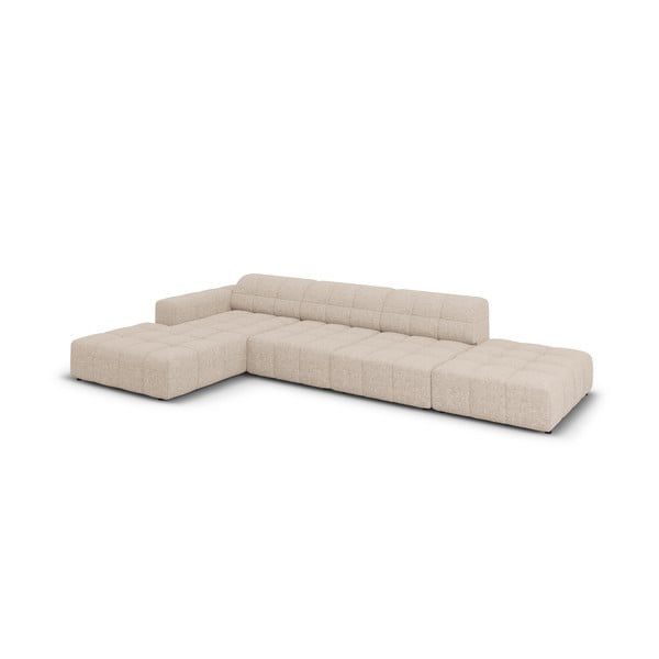 Bézs sarokkanapé (bal oldali) Chicago – Cosmopolitan Design-image-3