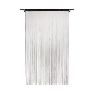 Fekete függöny ajtóra 100x200 cm String – Mendola Fabrics