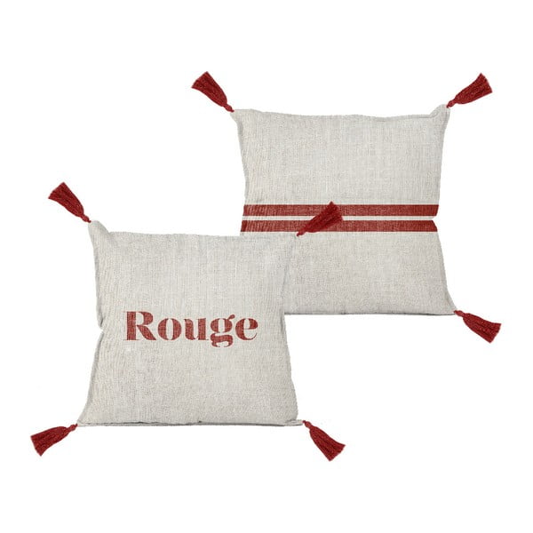 Borlas Rouge párna, 45 x 45 cm - Linen