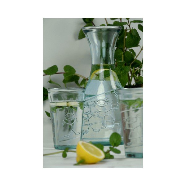 Boy átlátszó pohár újrahasznosított üvegből - Ego Dekor-image-1