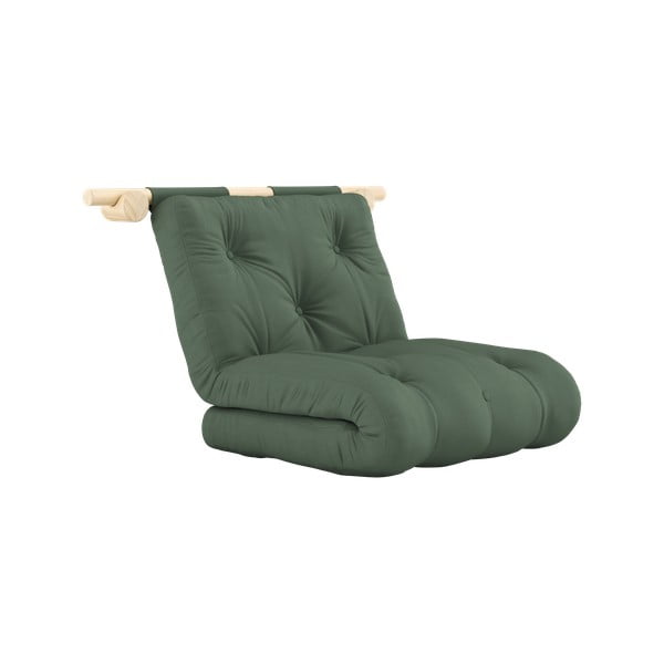 Zöld fotel Hooked – Karup Design