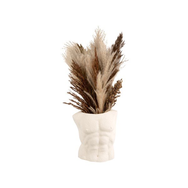 Male fehér váza, magasság 20,5 cm - PT LIVING-image-4