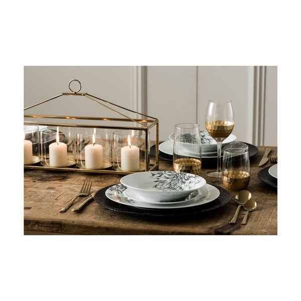 Aranyszínű rozsdamentes acél evőeszköz készlet 16 db-os Avie – Premier Housewares-image-2