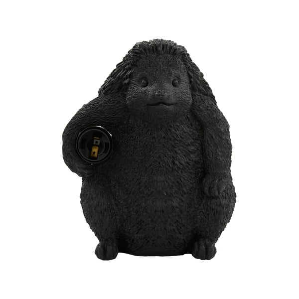 Fekete asztali lámpa (magasság 18 cm) Hedgehog – Light & Living