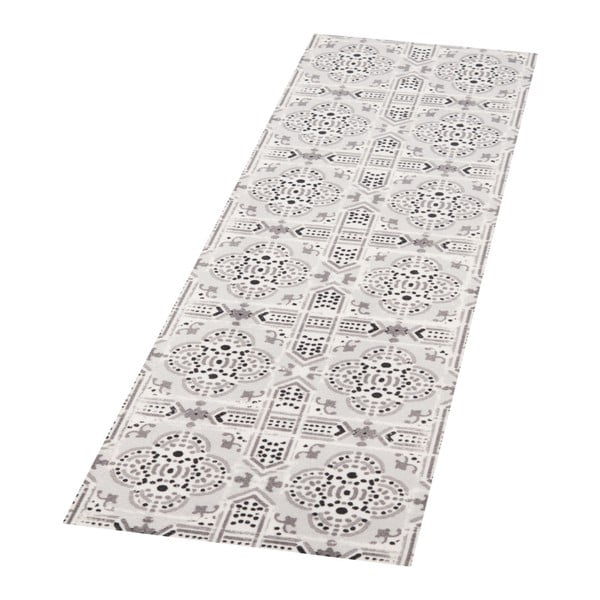 Cook & Clean Tile szürke futószőnyeg, 45 x 140 cm - Zala Living-image-1
