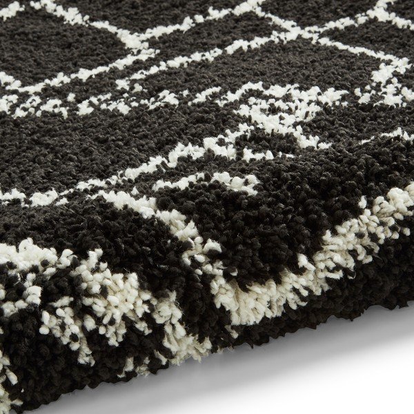Scandi Berber fekete szőnyeg, 200 x 290 cm - Think Rugs-image-4