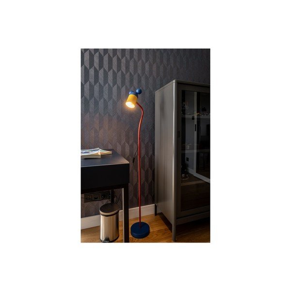 Kék állólámpa fém búrával (magasság 133,5 cm) Mouse – GTV-image-3