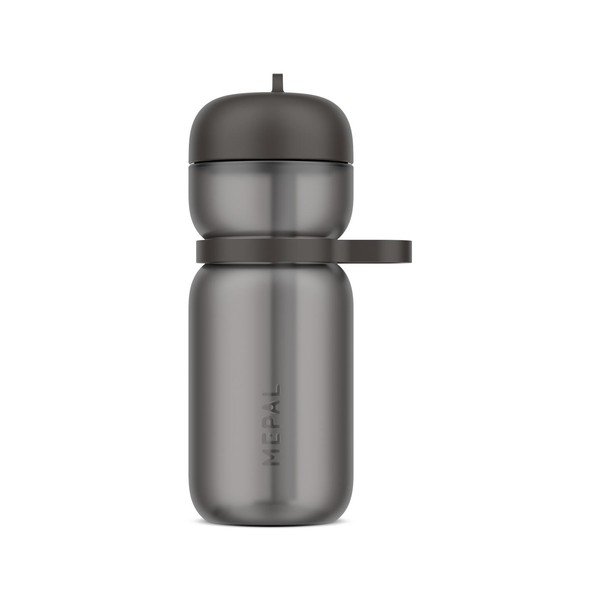 Antracitszürke műanyag ivópalack 600 ml Active – Mepal-image-4