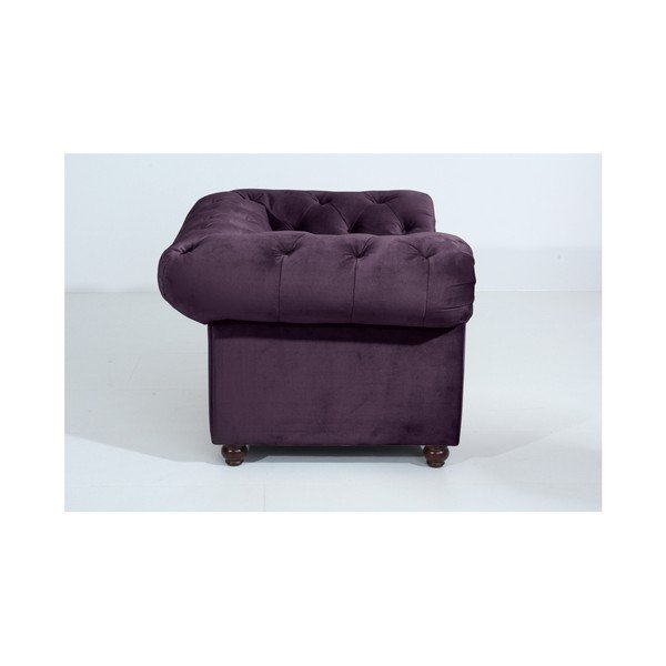 Orleans Velvet lila fotel - Max Winzer-image-2