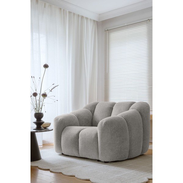 Világosszürke fotel Shell – Miuform-image-2