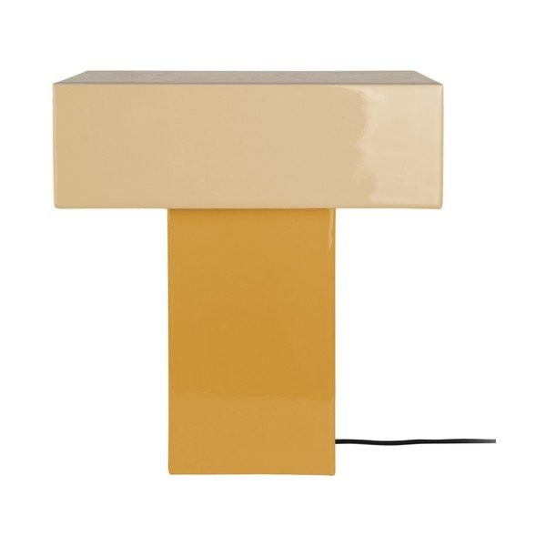 Sárga asztali lámpa (magasság 35 cm) Grato Recto – Leitmotiv