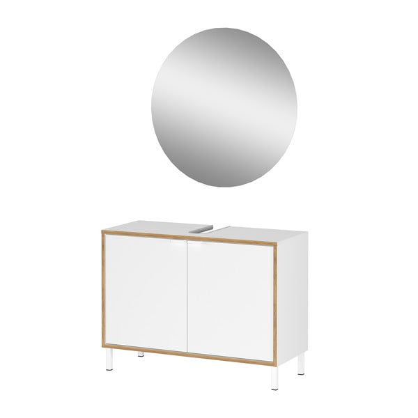 Fehér fürdőszoba bútor szett Topeka – Germania