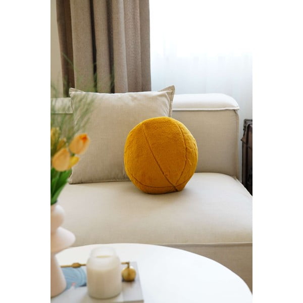 Mikroplüss díszpárna ø 25 cm Top – Mioli Decor-image-2