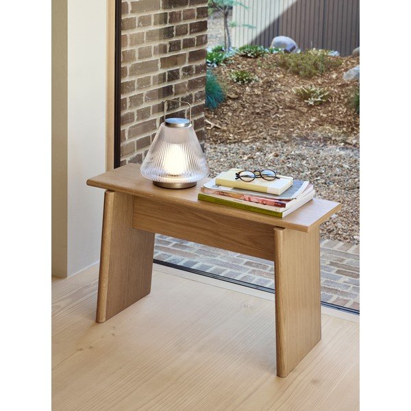 Üveg LED asztali lámpa ø24x28 cm Tou – Hübsch-image-4