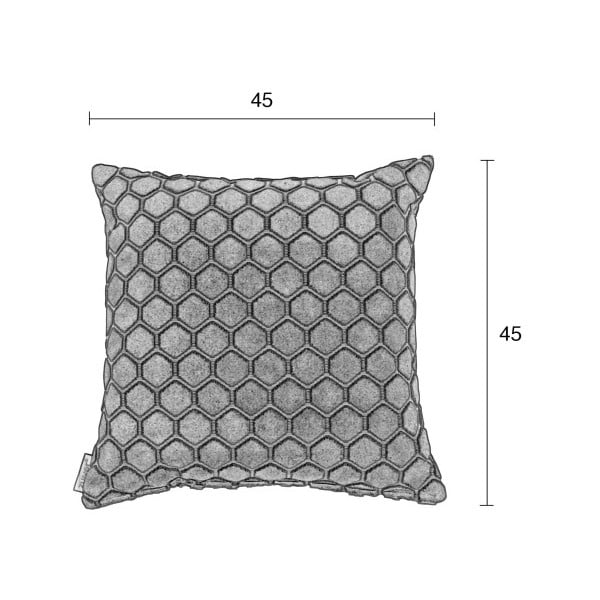 Monty kék díszpárna, 45 x 45 cm - Zuiver-image-1