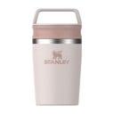 Világos rózsaszín rozsdamentes acél termobögre 230 ml Café-To-Go Travel Mug Rose Quartz – Stanley