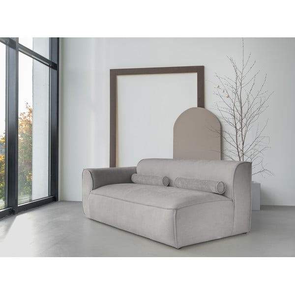 Világosszürke kanapé modul (bal oldali) Flex Felix – Miuform-image-1