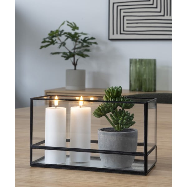 Üveg gyertyatartó Hurricane – House Nordic-image-1