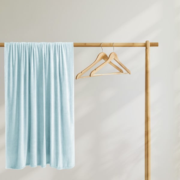 Mic világoskék mikroszálas takaró, 160 x 210 cm - DecoKing-image-4