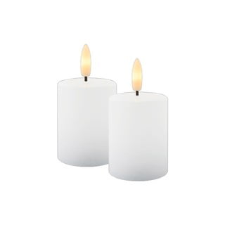 LED gyertya szett 2 db-os (magasság 6,5 cm) Sille Mini Rechargeable – Sirius