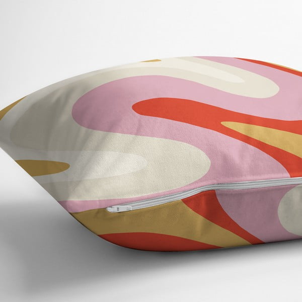 Párnahuzat 43x43 cm Raspberry Creamsicle – Mila Home-image-2