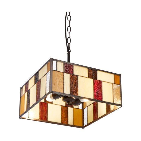 Fém függőlámpa üveg búrával Waldorf – Premier Housewares-image-3