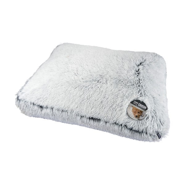 Fehér fekhely kutyáknak 100x70 cm Fluffy Heather – Love Story-image-2