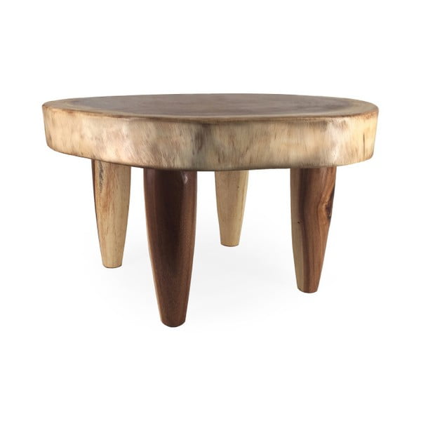Trunk rakodóasztal SUAR fából, magasság 40 cm - Moycor