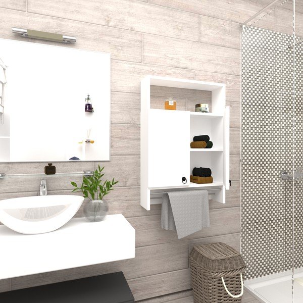 Beta fehér fürdőszobai szekrény - Puqa Design-image-2
