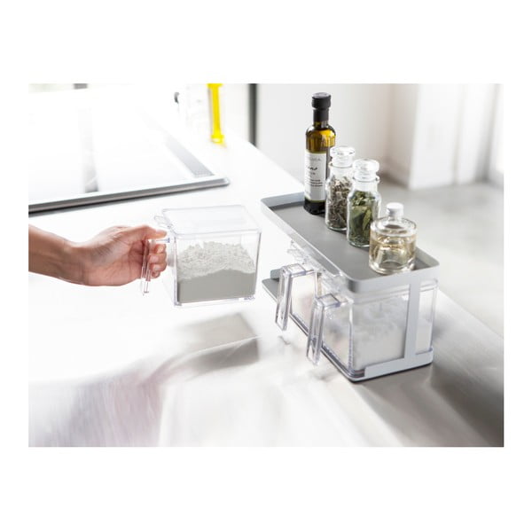 Liszttartó-őrölt élelmiszer tartó doboz szett 3 db-os Tower – YAMAZAKI-image-2