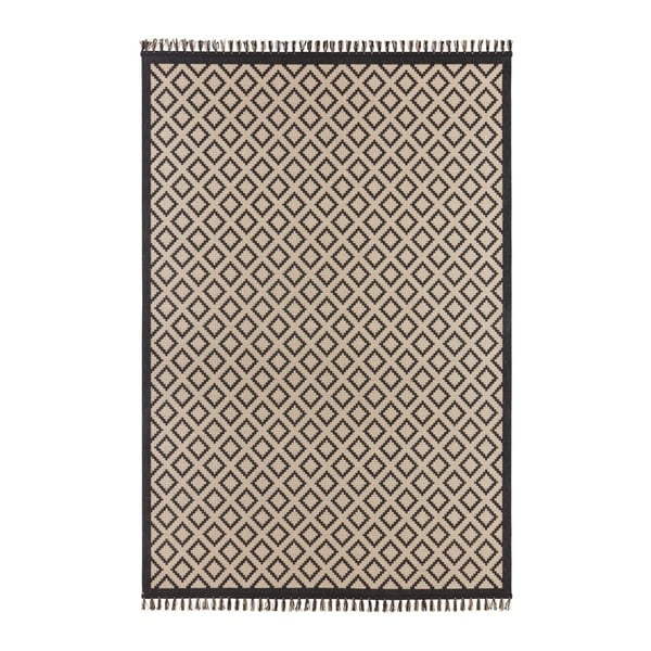 Intense Muro bézs-fekete szőnyeg, 133 x 195 cm - Hanse Home
