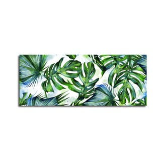 Canvas Greenery Tropical kép, 60 x 150 cm - Styler