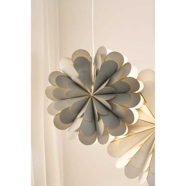 Marigold szürke függő fénydekoráció, magasság 60 cm - Markslöjd-image-1