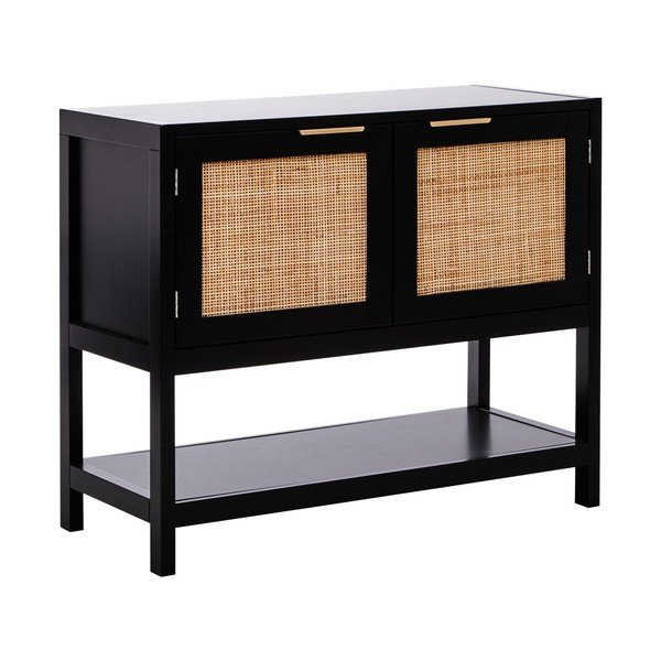 Fekete komód 85x73x38 cm Sherman – Premier Housewares