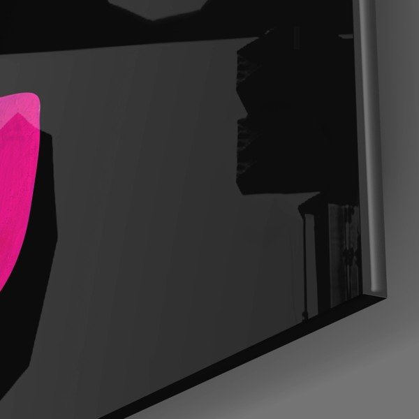 Fragmented Pink üvegezett kép - Insigne-image-3