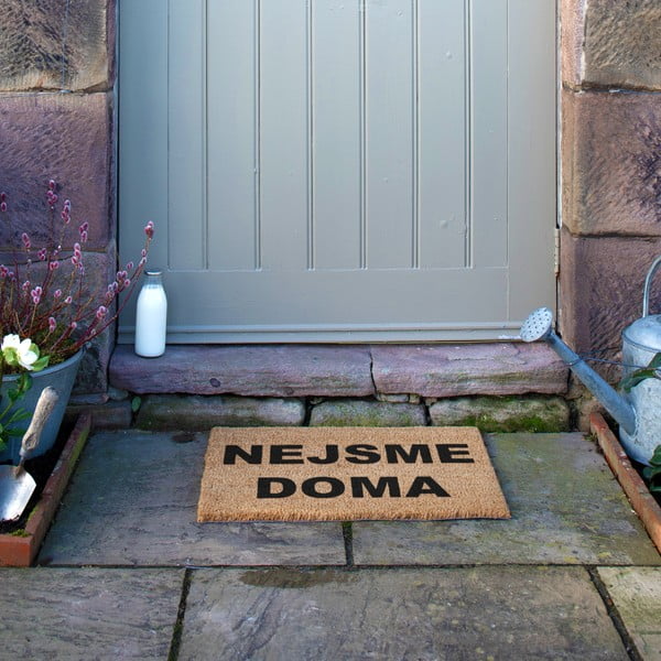 Kókuszrost lábtörlő 40x60 cm Nejsme Doma – Artsy Doormats-image-4