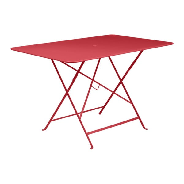 Bistro piros összecsukható kerti asztal, 117 x 77 cm - Fermob