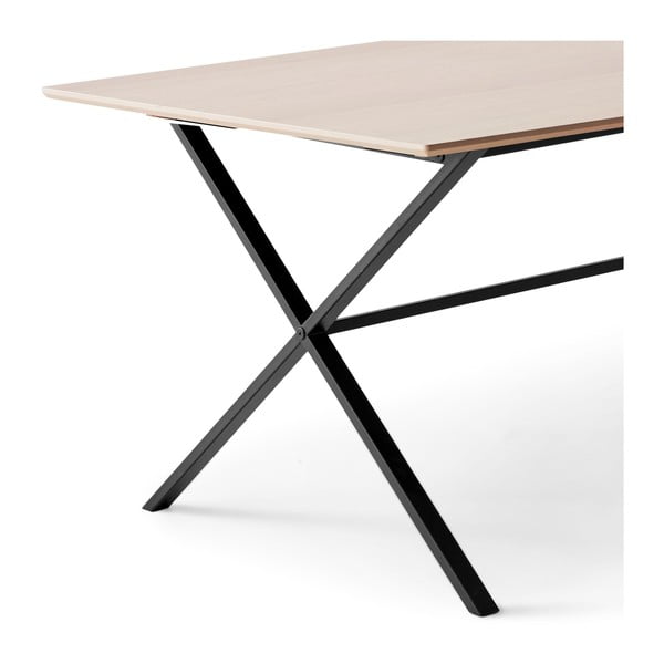 Meza étkezőasztal tölgy dekorral, 210 x 100 cm - Hammel-image-2