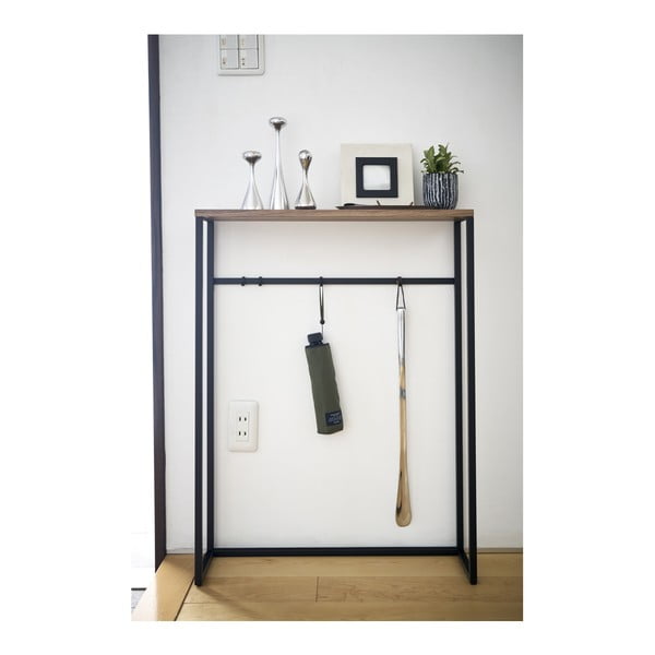 Fekete konzolasztal 18.5x60 cm Tower – YAMAZAKI-image-1