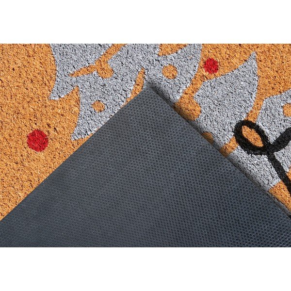 Kókuszrost lábtörlő karácsonyi mintával 40x70 cm Silver Christmas – Hanse Home-image-4